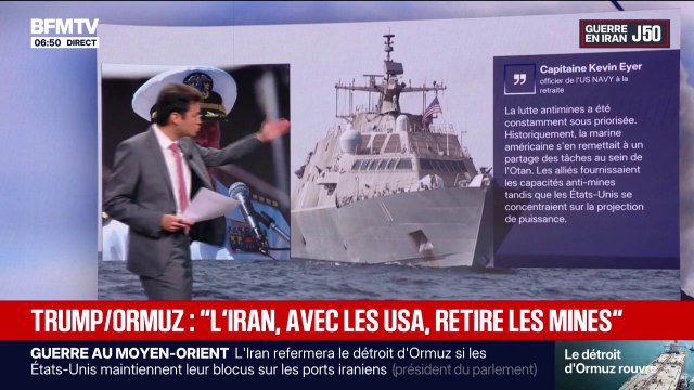 Guerre au Moyen-Orient: le détroit d'Ormuz est-il vraiment miné?
