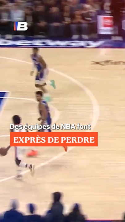 😳 Des équipes de NBA font exprès de perdre ⁉️