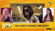 Paula Chaves se defendió de las acusaciones Ximena Capristo