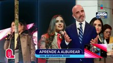 Aprende a alburear con Alessandra Rojo | Qué Importa