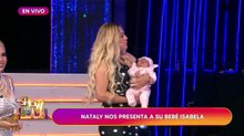 Nataly presenta su bebé Isabela
