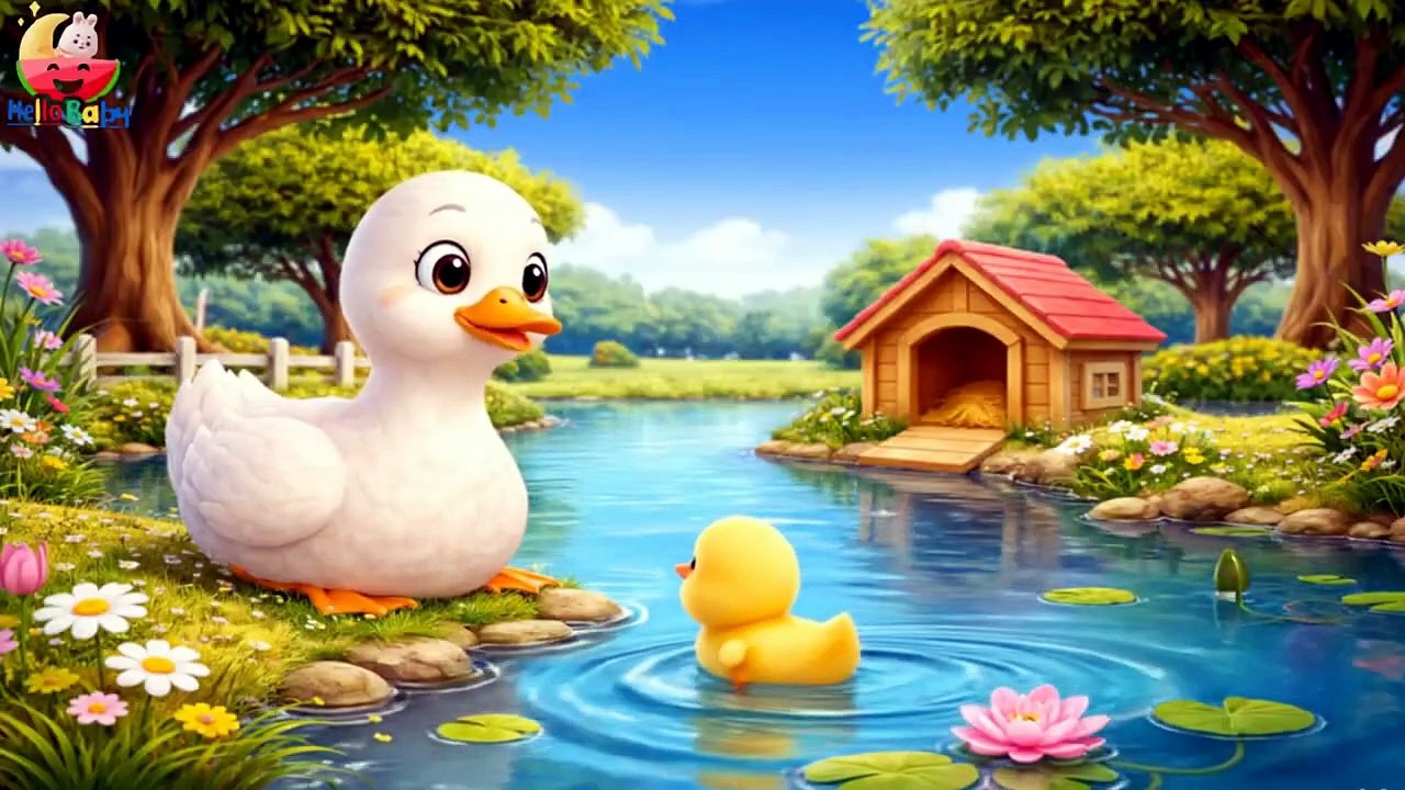 Animals and Their Babies 🐶🐱🐰 _ Animal Sounds Song _ Nursery Rhymes for Kids (1)