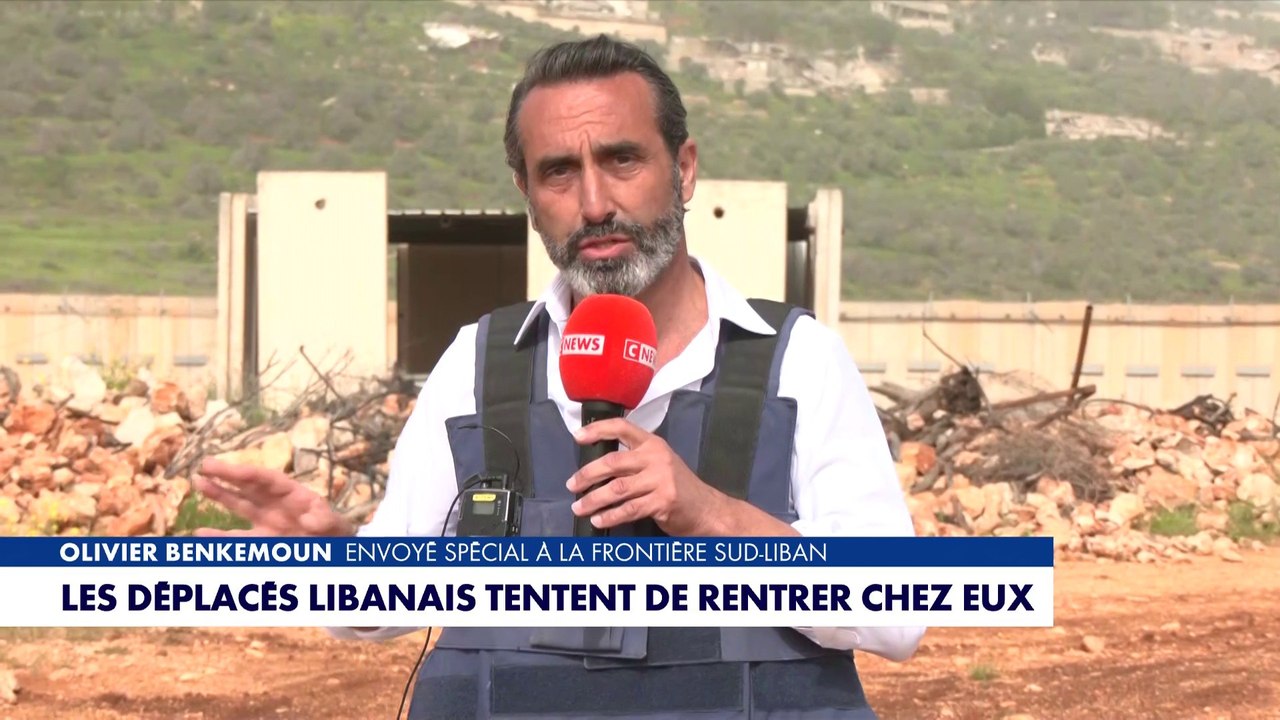 Olivier Benkemoun à la frontière israélo-libanaise: «Il peut y avoir des moments de tension intense»