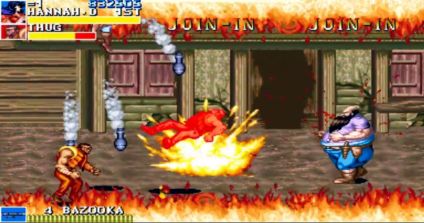 Cadillacs and Dinosaurs Classic Arcade Gameplay 4K - gamesgontech