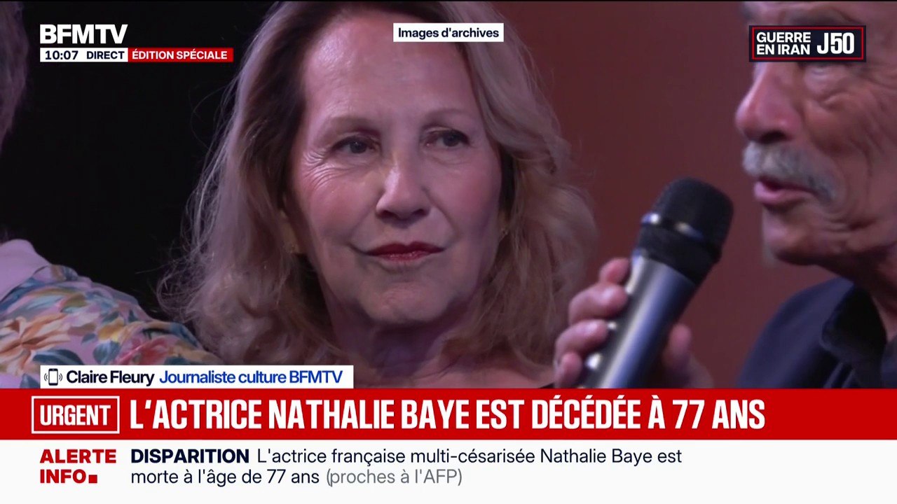 Décès de Nathalie Baye: retour sur la carrière de l'une des actrices les plus populaires du cinéma français