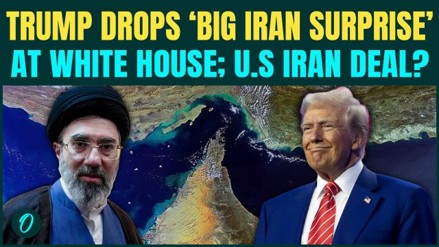 Trump HINTS ‘Big Iran Surprise’ at White House After Opening Strait of Hormuz; U.S Iran Deal Signed?