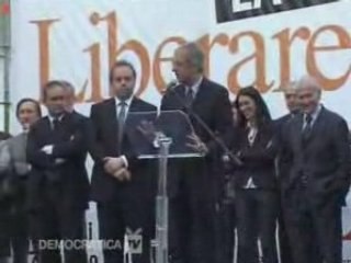 Walter Veltroni a Caserta contro la Camorra