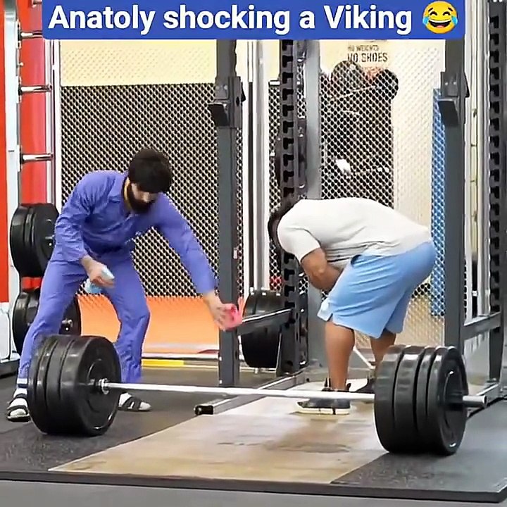 Anatoly Shocking a Viking 😂