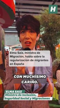 Elma Saiz, ministra de Migración, habla sobre la regularización de más de medio millón de migrantes en España: Hay gente que está mucho más feliz porque tienen derechos