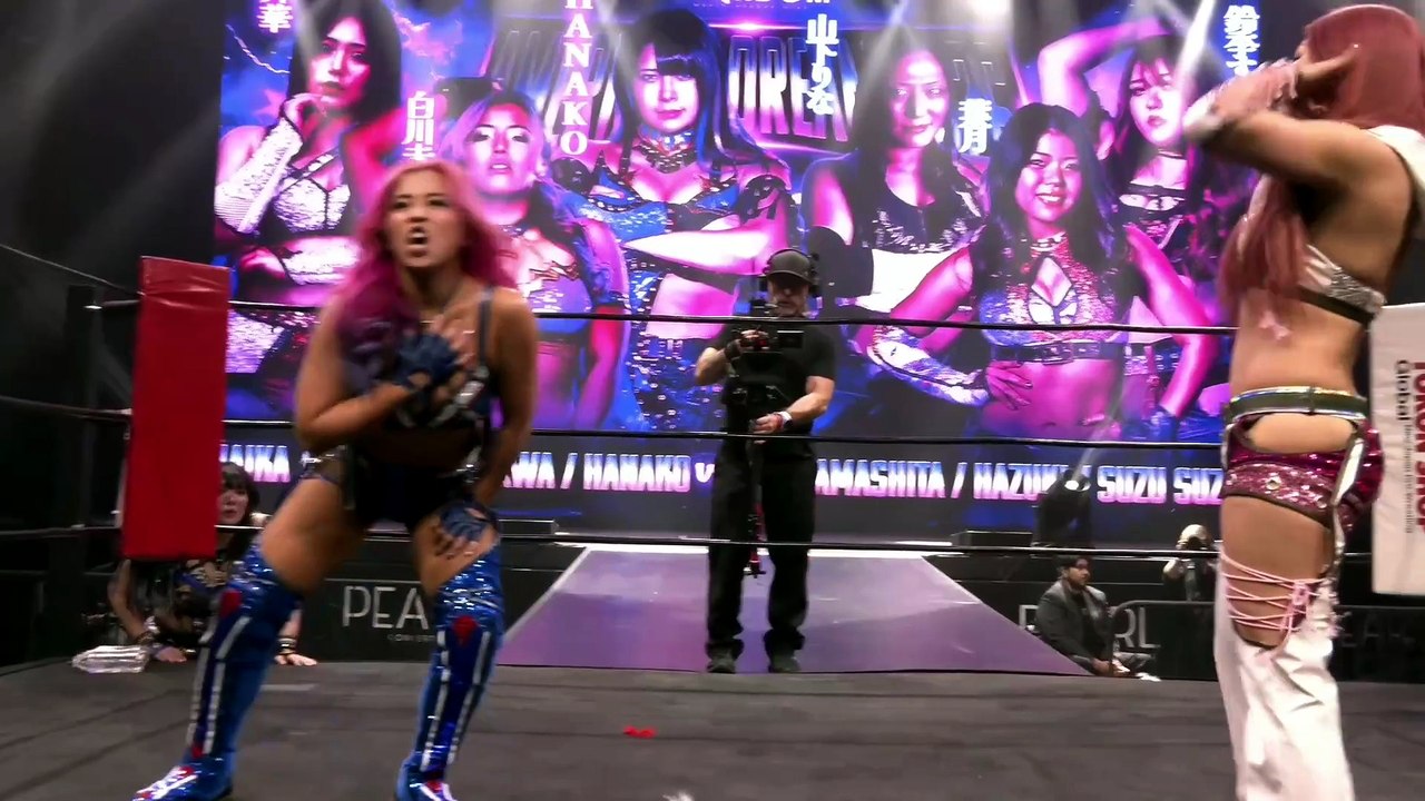 Maika, Mina Shirakawa, HANAKO vs. Suzu Suzuki, Rina Yamashita, Hazuki (STARDOM American Dream 2026.04.17)