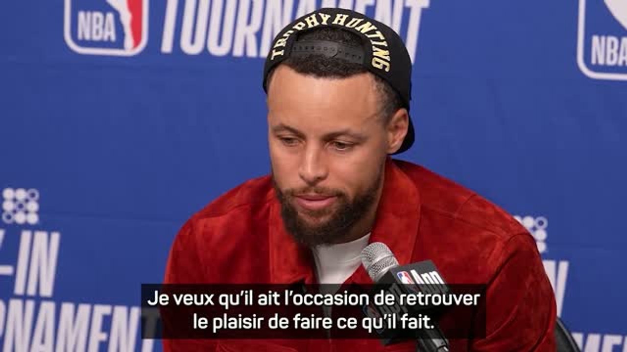 Warriors - Curry : "Je veux que Steve Kerr soit heureux"
