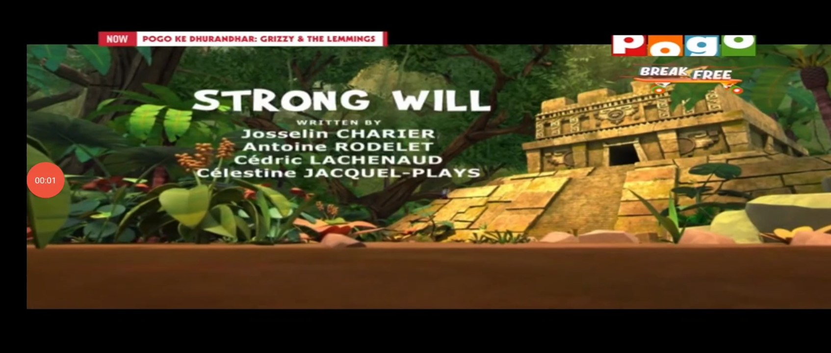 Grizzy and the lemmings strong will full episode in Hindi