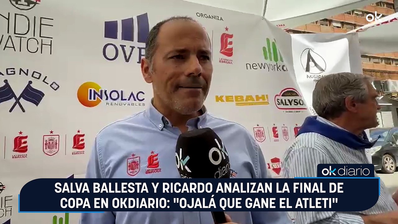 Salva Ballesta y Ricardo analizan la final de Copa en OKDIARIO: "Ojalá que gane el Atleti"