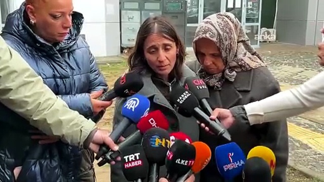 Gülistan Doku'nun ablası Aygül Doku adliye önünde açıklama yaptı
