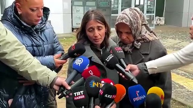 Gülistan Doku'nun ablası Aygül Doku adliye önünde açıklama yaptı