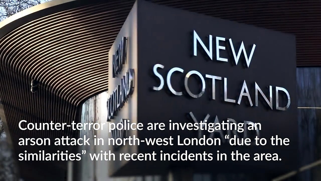 Counter-terror police probe another arson attack in north-west London
