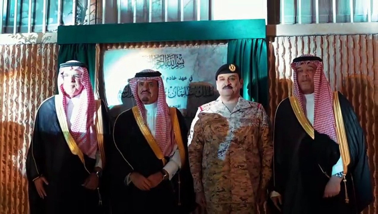 نائب وزير الحرس الوطني يدشن ساحة الشهداء في مقر الوزارة