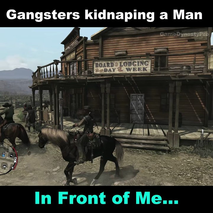 Gangsters Kidnaped a Man in front of Me