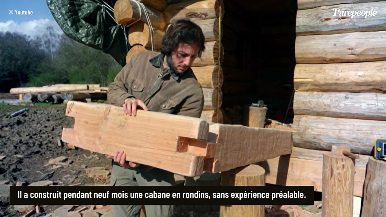 Pendant la construction de sa cabane, Vianney a renoué avec une autre compétence inscrite sur son CV