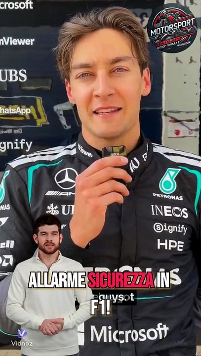 Russell: "F1 troppo pericolosa!" 🏎️❌ #russell #f12026 #f1