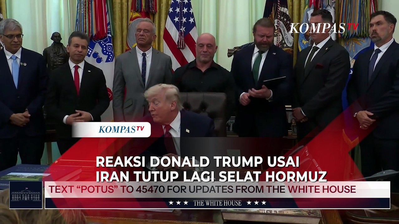 Donald Trump Respons Iran Tutup Lagi Selat Hormuz: Mereka Jadi Nakal!
