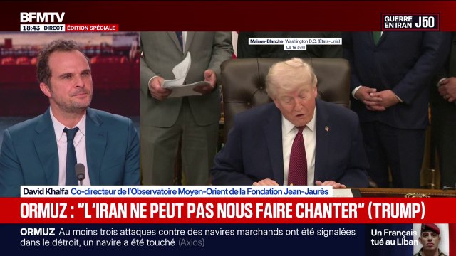Moyen-Orient: Ce qui compte pour Trump, c'est la guerre des récits , explique David Khalifa, co-directeur de l'Observatoire Moyen-Orient de la Fondation Jean-Jaurès