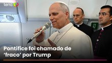 Papa Leão XIV esclarece que não tem interesse em discutir com Trump