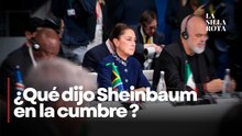 Sheinbaum impulsa cooperación global y derechos humanos en  IV Cumbre en Defensa de la Democracia