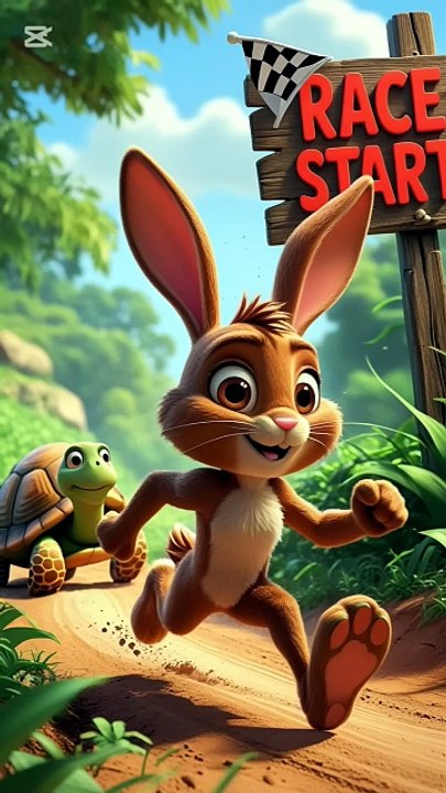 The Great Forest Race 🐇🌲🔥  Fast Rabbit Adventure 😻✨