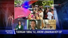 Emosi! Ahmad Khozinudin vs Razman Nasution soal Tudingan Jokowi 'Obral' RJ untuk Lemahkan Roy Cs