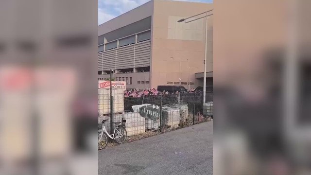 ¡Las imágenes del colapso en las puertas de La Cartuja a minutos del partido!