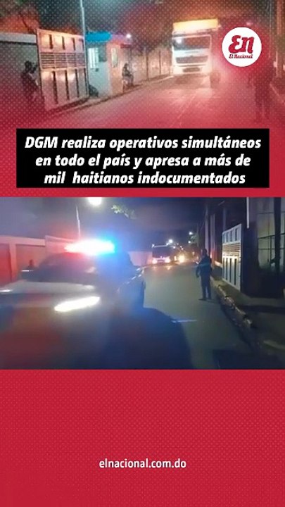 Operativo simultáneo de Migración en RD: más de 900 ciudadanos haitianos apresados