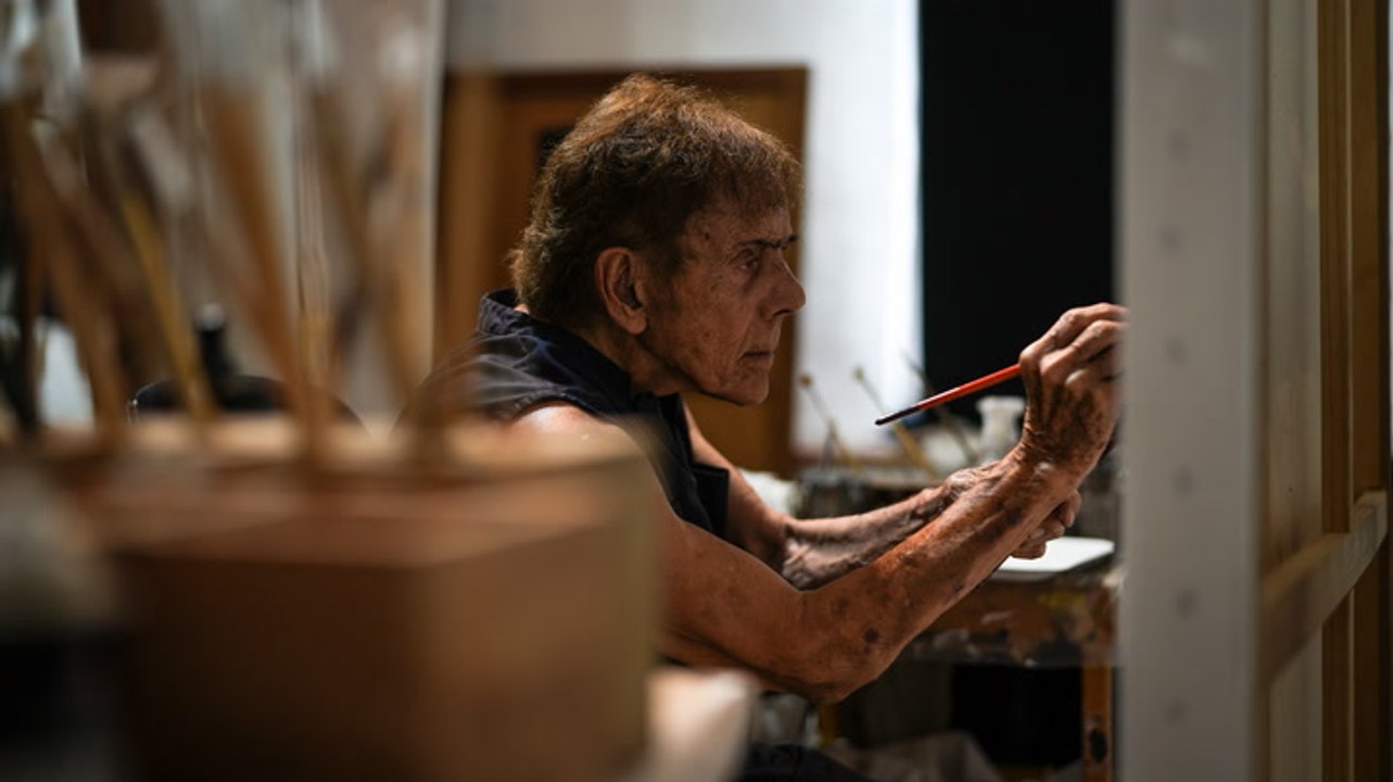 El taller de David Manzur, un microcosmos del arte