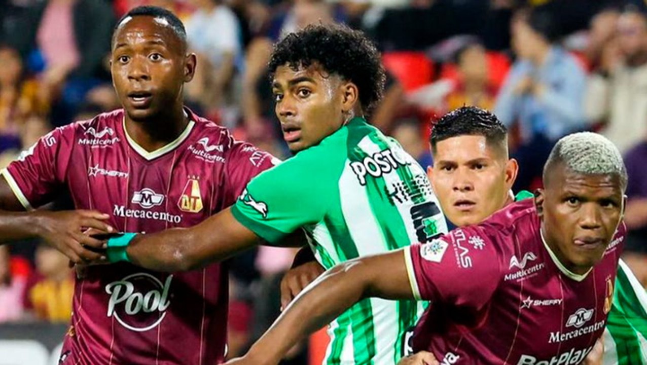Deportes Tolima y Atlético Nacional: empate en...