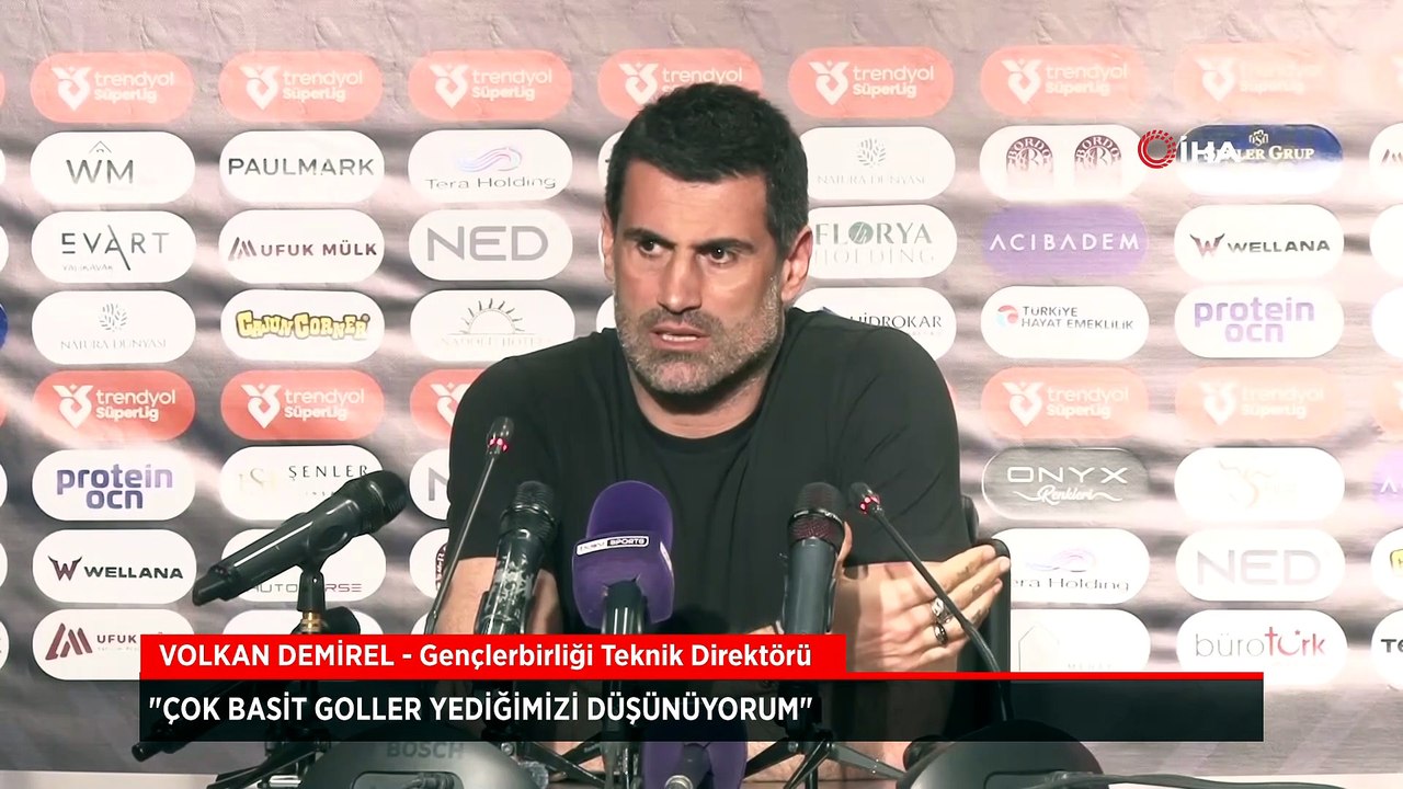 Volkan Demirel: Çok basit goller yediğimizi düşünüyorum
