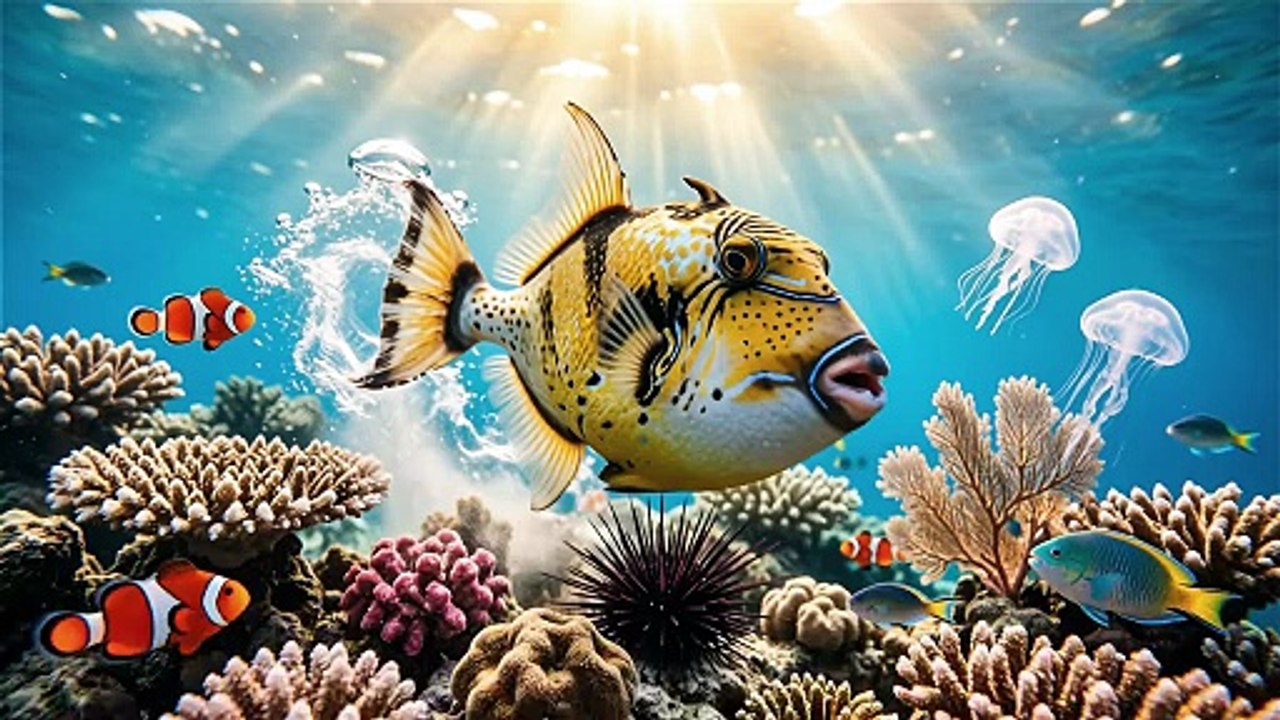 Triggerfish Nest Defense Attack