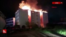 Aydın’da Fen Lisesi pansiyonunda yangın