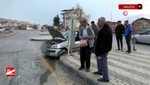 Malatya'da iki araç çarpıştı