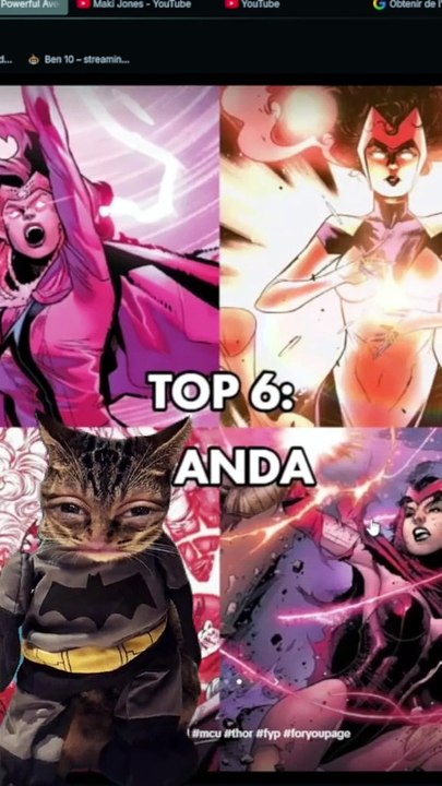 Je juge le top 10 des Avengers !