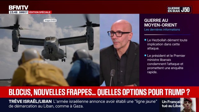 Reprise éventuelle de la guerre en Iran: Trump frappera très fort s'il n'obtient pas ce qu'il veut , estime Romuald Sciora, chercheur associé à l’IRIS et directeur de l’Observatoire politique et géostratégique des États-Unis de l’IRIS