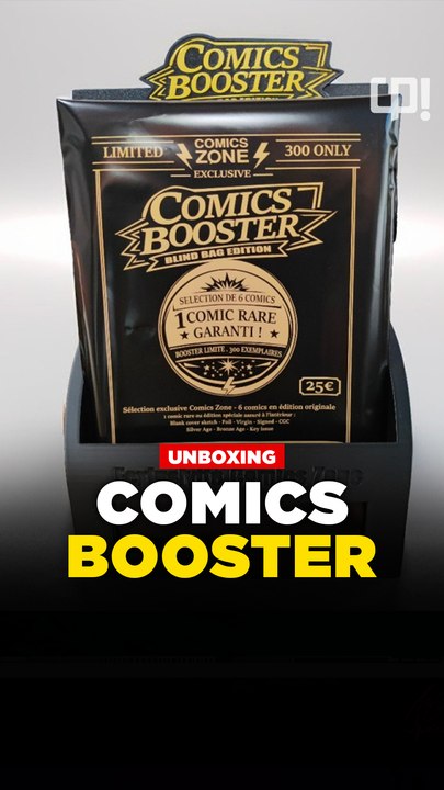 Unboxing d'un COMICS BOOSTER de COMICS ZONE !
