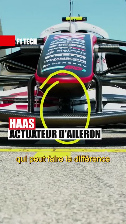 L’actionneur de l’aileron avant de Haas | F1 Tech #F1 #Haas #F12026