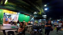 Rare Evening View on Lakandula Street in Tondo, Manila, Philippines