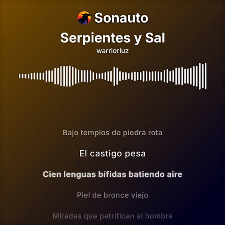 Serpiente y sal