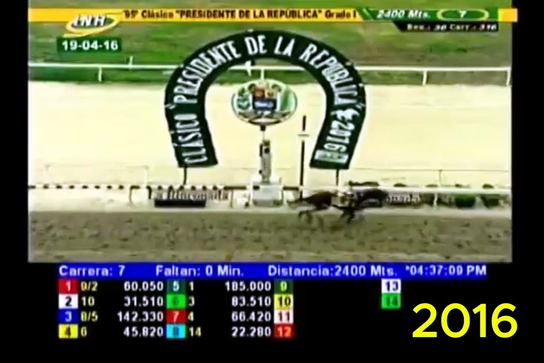 Así fueron las llegadas en los últimos 10 año del Clásico Presidencial