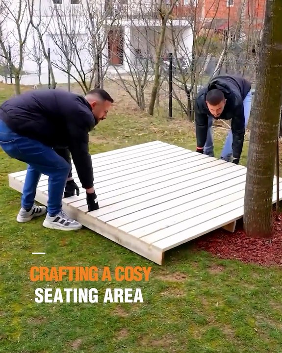 Crafting an inviting space with only two reclaimed pallets!