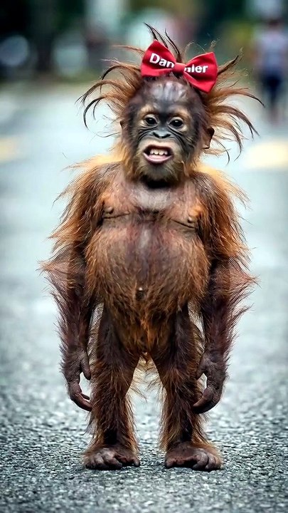 Naughty Monkey on Mission 😂🐒