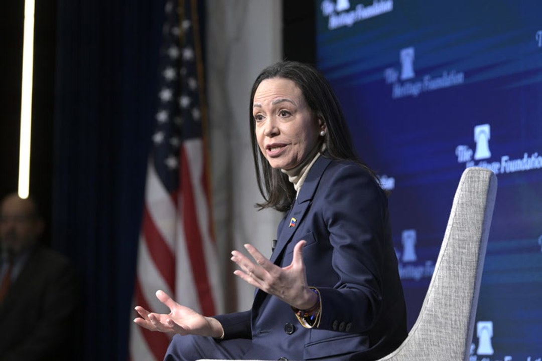 “Venezuela será libre con el apoyo de Trump”, dijo María Corina Machado en EE. UU.