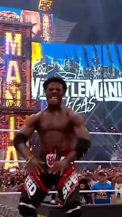 #WrestleMania IShowSpeed dance