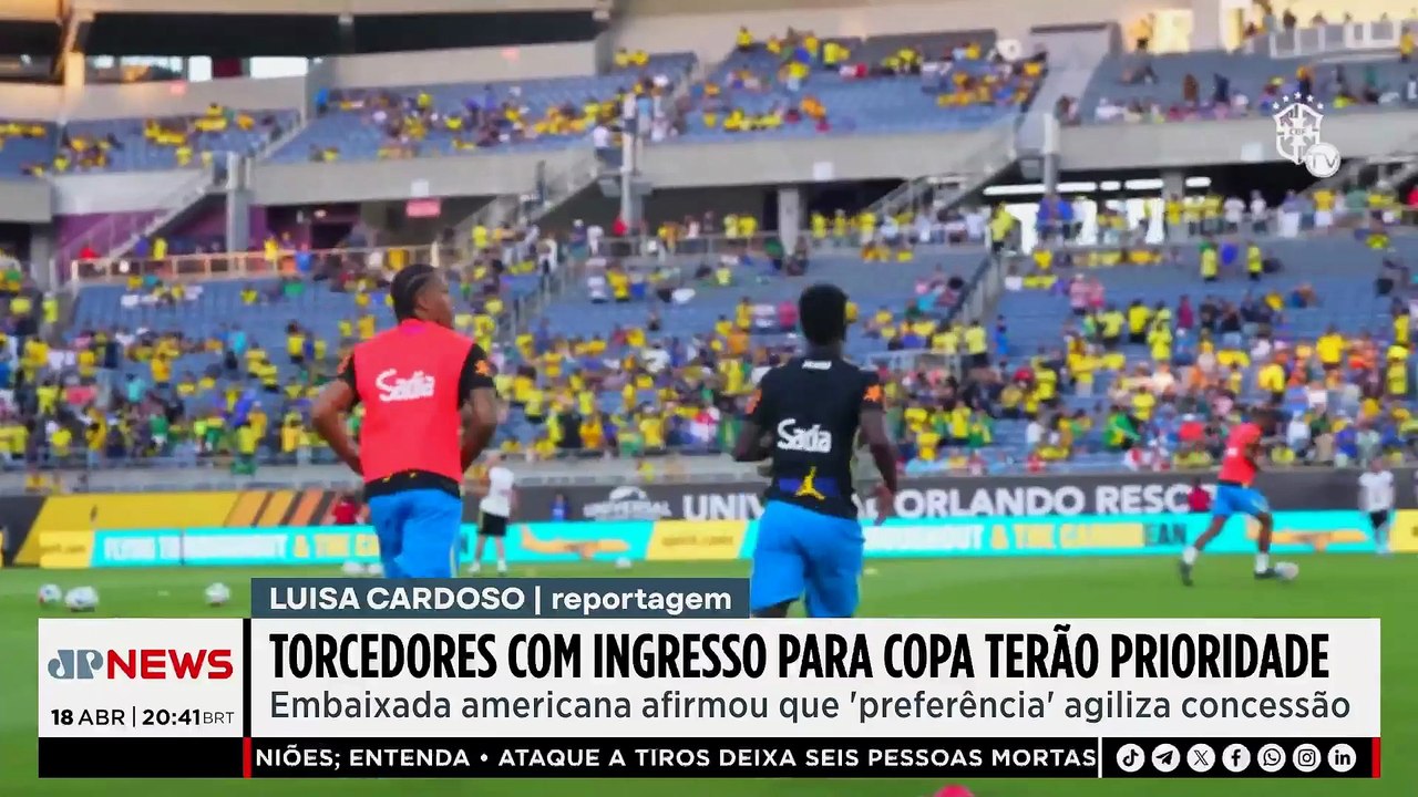 Visto dos EUA: torcedores com ingressos para a Copa terão prioridade